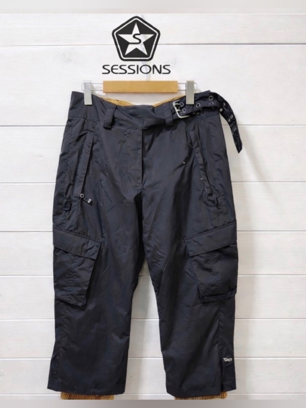 SESSIONS - black Loyola Pant (S/M)